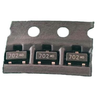 Imagem de 100x Transistor Me2n7002e = 702 Mosfet N 300ma 60v Smd Sot23