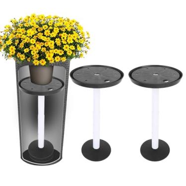 Imagem de Riser Ajustável de Maconha, Risers de Enchimento de Plantador de Orifício de Drenagem, Recipiente Interno do Vaso de Flores Com Grande Crescimento da Raiz Espacial, Facilitando a