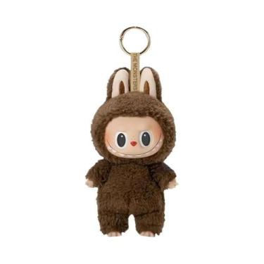 Imagem de Labubu Monster Macaroon Chaveiro De Vinil Bolsa Pingente Caixa Cega Co