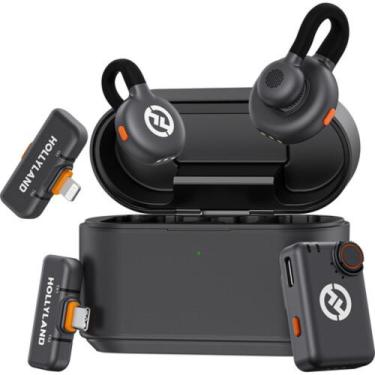 Imagem de Microfone hollyland lark m2s ultimate combo duplo p/ 2 pessoas sem fio