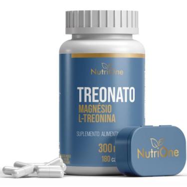 Imagem de Magnésio L Treonato L-Treonina 180 Cápsulas - Nutrione