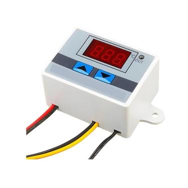 Imagem de Termostato Digital Controlador de Temperatura Programável 110 - 220V Temperatura estufa chocadeira aquecedor refrigerador W3001
