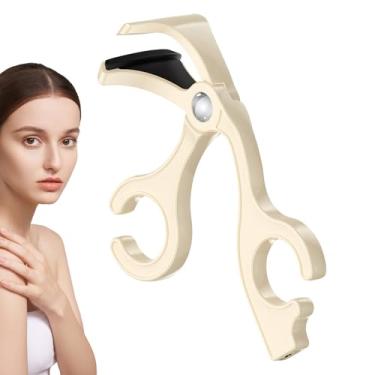 Imagem de Curvador de Cílios - Acessório para Cílios,Ângulo Amplo Efeito Duradouro Compacto Item de Beleza para Mulheres Iniciantes Uso em Casa e Viagem