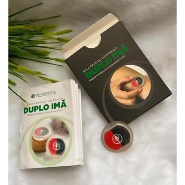 Imagem de Duplo Imã + Livreto ilustrativo com 75 pontos | Biomagnetismo