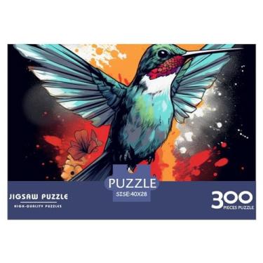 Imagem de Pássaro 300 peças quebra-cabeça animal 3D para adultos brinquedo divertido jogo intelectual alívio de estresse decoração de casa jogo educativo relaxamento e inteligência 300 peças (40 x 28 cm)