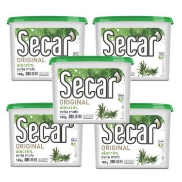 Imagem de 5 Antiumidade Mofo Secar 180g Antimofo Guarda Roupas Armários Pia Balc