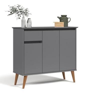 Imagem de Aparador Veneza Cinza - EJ Móveis