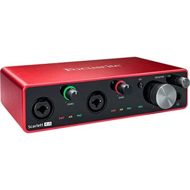 Imagem de Focusrite Scarlett 4i4 Interface de Áudio