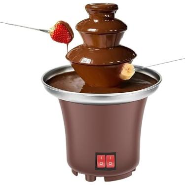 Imagem de Mini Cascata Fonte Chocolate Panela Fondue Elétrica 110V