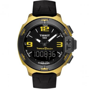 Imagem de Relógio Tissot T-race Touch Anadigi Black / Gold T081.420.97