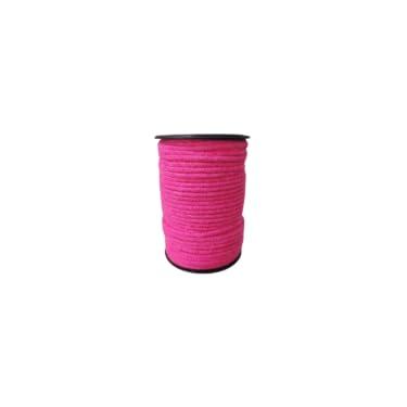 Imagem de Cordão Algodão Colorido 4mm Danitex (rosa médio,)
