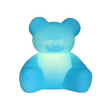 Imagem de Luminária Abajur Ursinho Azul