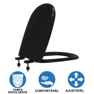 Imagem de Tampa Assento Vaso Sanitário Icasa Sabatini Branco