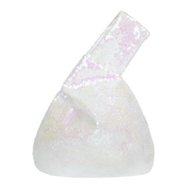 Imagem de Eternal Beauty Bolsa de pulso de lantejoulas, mini bolsa de pulso portátil feminina, bolsa de mão pequena brilhante para a noite, Iridescente