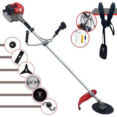 Imagem de Podador de Grama Completo À Gasolina Anmax CG430P TB 2T 43cc 2HP Roçad