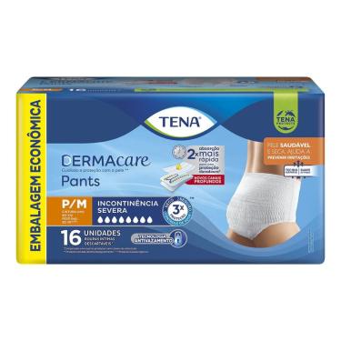 Imagem de Roupa Íntima Tena Pants Dermacare P/M 16 unidades