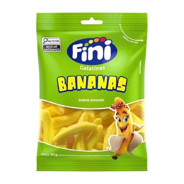Imagem de Bala de Gelatina Fini Bananas 90g