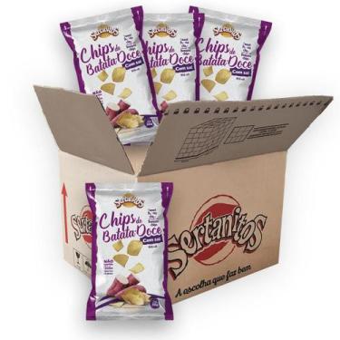 Imagem de Batata Doce com Sal Sertanitos 50g Sem Lactose - 20 Pacotes