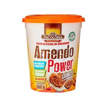 Imagem de Pasta Amendo Power Dacolônia Pote 500g Sabores (500g, Crunchy)