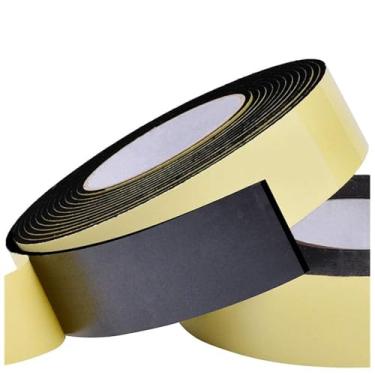 Imagem de Fita De Espuma Eva De Um Lado, Ultra-adesivo, Amortecimento, Absorção De Choque E Adesivo Antiderrapante, Alta Resistência à Aderência, 30mm*10m*0.5mm*2 rolls