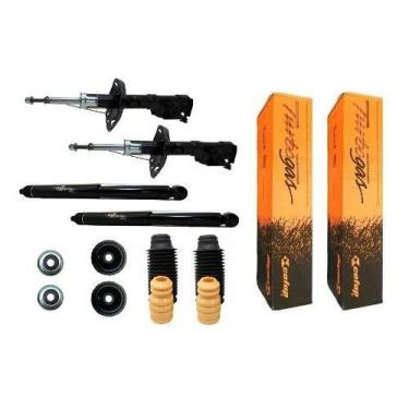 Imagem de Kit 4 Amortecedor Honda Fit/City 2010/2014 Cofap + Kit Batente Axios G
