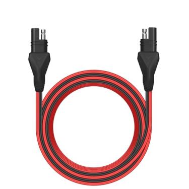 Imagem de SUNER POWER Cabo De Extensão Sae Para Solar Com Tampa Protetora À Prova Poeira, Perfeito Painel Automotivo, Marinho, Motocicleta, Carro, Trailer, Carregador Bateria - 16,5 Pés/16 Awg