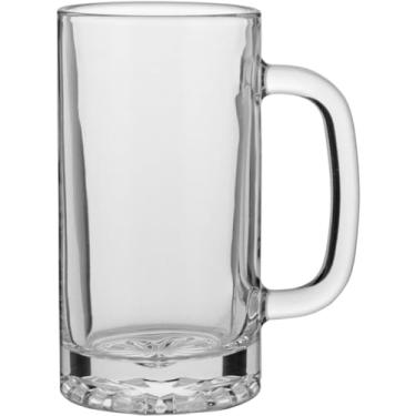 Imagem de CANECA CERVEJA VIDRO 460ml 15x12x8cm TRANSPARENTE