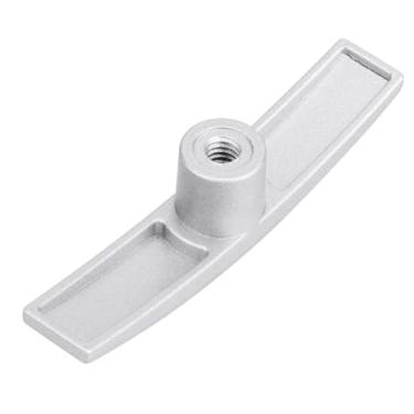 Imagem de SAQXK 1 peça de substituição de manípulo de válvula de lixo RV de alumínio para alça de válvula de despejo Camco Valterra, serve para válvula de despejo de esgoto RV de 1 1/5.1 cm e 7.6 cm RV