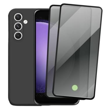 Imagem de Kit Proteção para Samsung Galaxy S23 FE, Capa Anti Impacto e 2 Películas de Privacidade 3D, Preto
