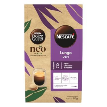 Imagem de Café dolce gust NEO Lungo Dark café em capsula 10 unidades