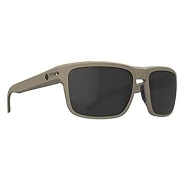 Imagem de Spy Óculos de sol retangular masculino Optic Region XL, cinza fosco areia feliz, 62 mm, Cinza Happy Sand Matte, 62 mm