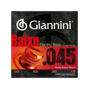 Imagem de Corda Giannini Contrabaixo Geebrs 5 0.045 Pesado