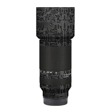 Imagem de Skin Lens Camera Skin Wrap Vinil Adesivo Acessórios para Tamron 70-300mm F4.5-6.3 apto para Sony Mount 70 300 (Circuit Titanium)