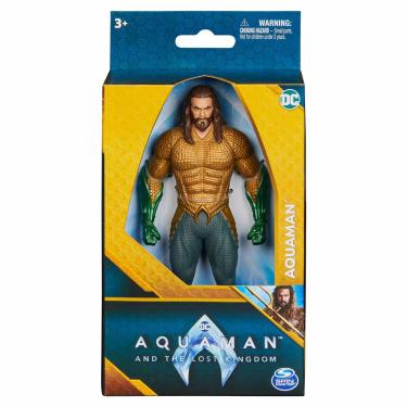 Imagem de Boneco Aquaman De 15Cm - Filme Aquaman 2 Dc