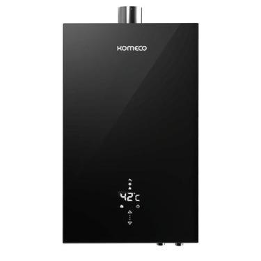 Imagem de Aquecedor De Água A Gás Komeco KO 21 BK Decor 21 litros GLP, Bivolt