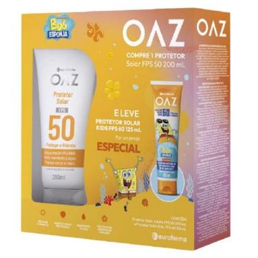 Imagem de Kit Protetor Solar Oaz Rosto e Corpo FPS 50 200ml + Protetor Solar Kid