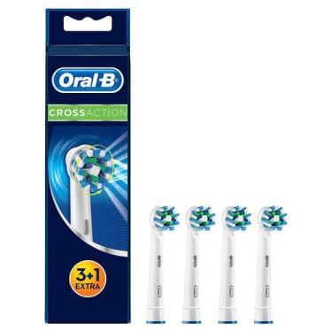 Imagem de Cabeças de escova de dentes elétricas Oral-B Cross Action x4