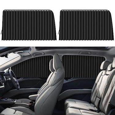 Imagem de Janela lateral do carro Sun Shades ZATOOTO Privacy Magnetic, 2 unidade