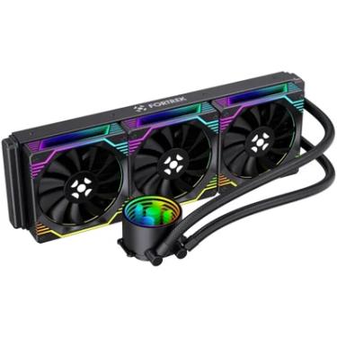 Imagem de Water Cooler 360mm Fortrek Breezy, RGB, Black - Breezy 360 Pt
