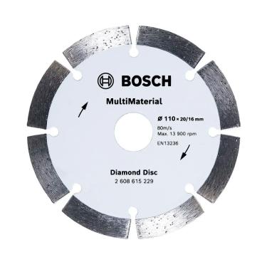 Imagem de Disco Diamantado MultiMaterial Segmentado 110mm Bosch