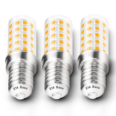 Imagem de Lâmpada LED E14 AC100V-265V Branco Quente 2700K 450lm 4W Equivalente 40W T6 C7 E14 Base Europeia Lâmpada LED Substituir Lâmpada de Mosaico Turco Lustres Pingente Ventilador de Teto Lâmpada Cooker Hood