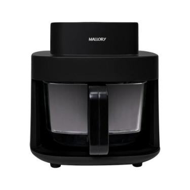 Imagem de Fritadeira Elétrica Mallory 4,5 Litros Smartglass Preta 110V, Preto, 1