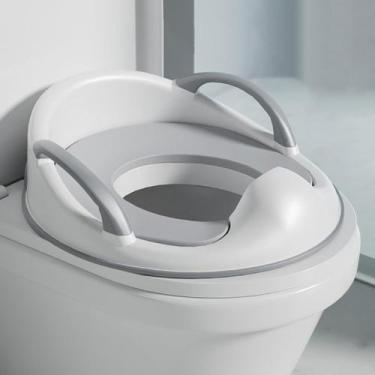 Imagem de Assento sanitário Potty Training PandaEar Baby Toddler com alças