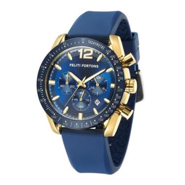 Imagem de Relógio FELITI FORTONS Fashion Chronograph à prova d'água de 34 mm par
