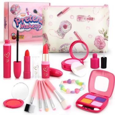 Imagem de Conjunto de maquiagem fingida Woumserta Girl Presentes para meninas de