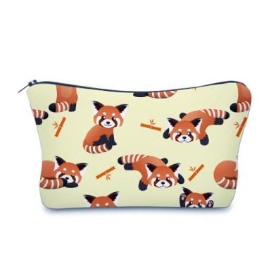 Imagem de Bolsa de maquiagem Aiphamy Cute Travel Cosmetics Bolsa para mulheres