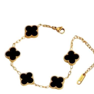 Imagem de Pulseira Mix Magic Mart Clover com acabamento antimanchas, design estético (feminino)