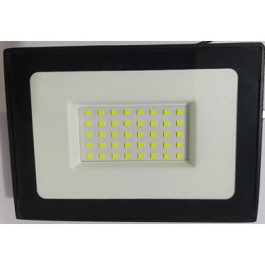 Imagem de Refletor led smd 50w slim bivolt verde - JNG