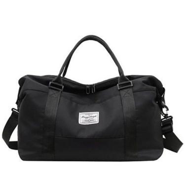 Imagem de Bolsa para Academia Impermeável com Alças - Malissima, Preto