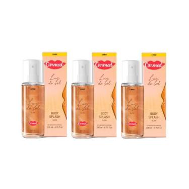 Imagem de Kit 3 Carmed Body Splash Glow Luz Do Sol 200mL - Cimed